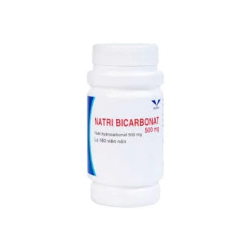 Natri bicarbonat 500mg Bidiphar